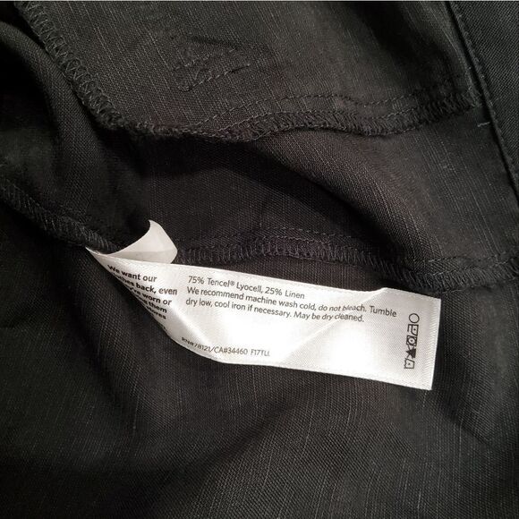 Eileen Fisher Women's Tencel/Linen Blend Cropped Cardigan Size XL - Picture 6 of 10